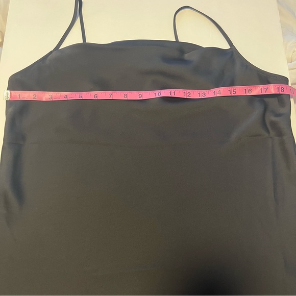 Express Black Satin Cowl Neck Cami - Picture 6 of 10
